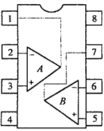 LM358引脚及内部结构