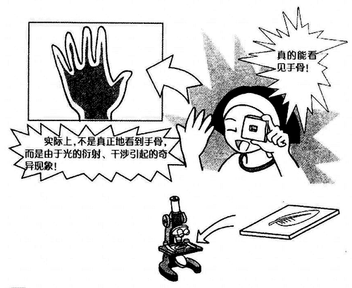 观察光的衍射现象