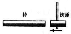 敲击金属棒