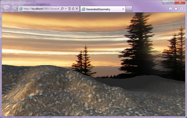 Generated geometry