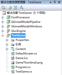 TestGame解决方案