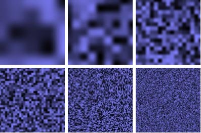 不同细节层次的static贴图